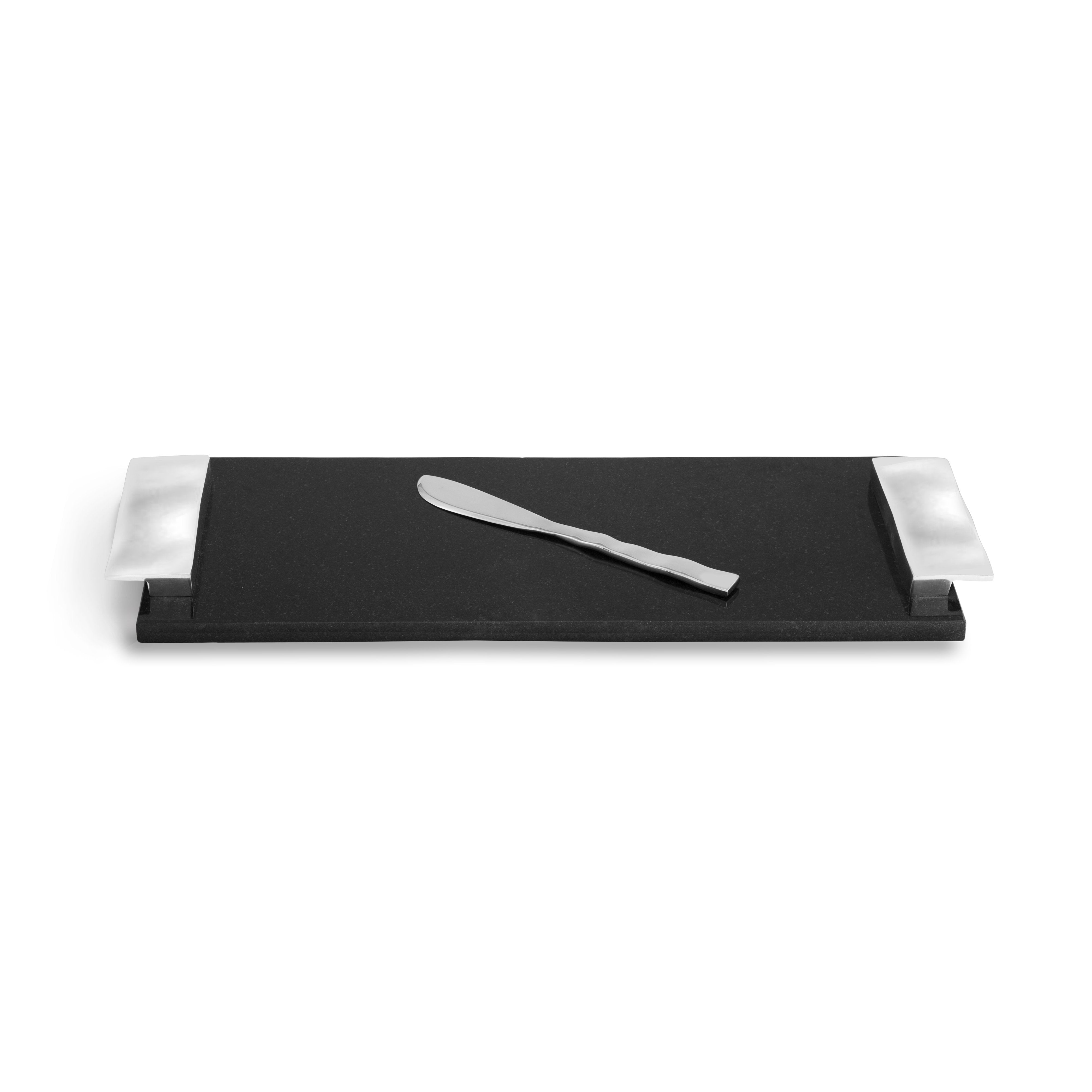 Michael Aram Ripple Effect Cheese Board w/ Knife Small