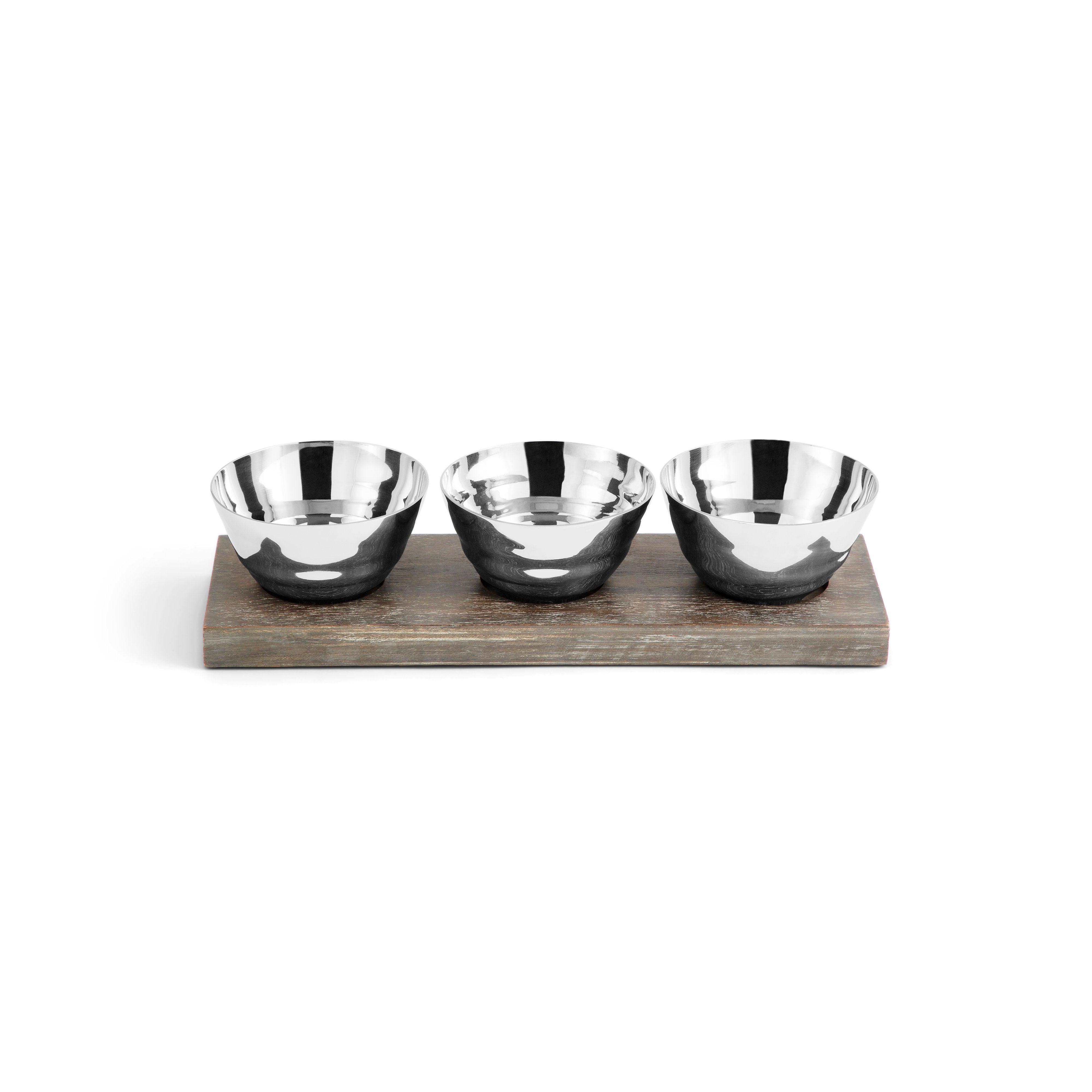 Michael Aram Ripple Effect Triple Bowl Set