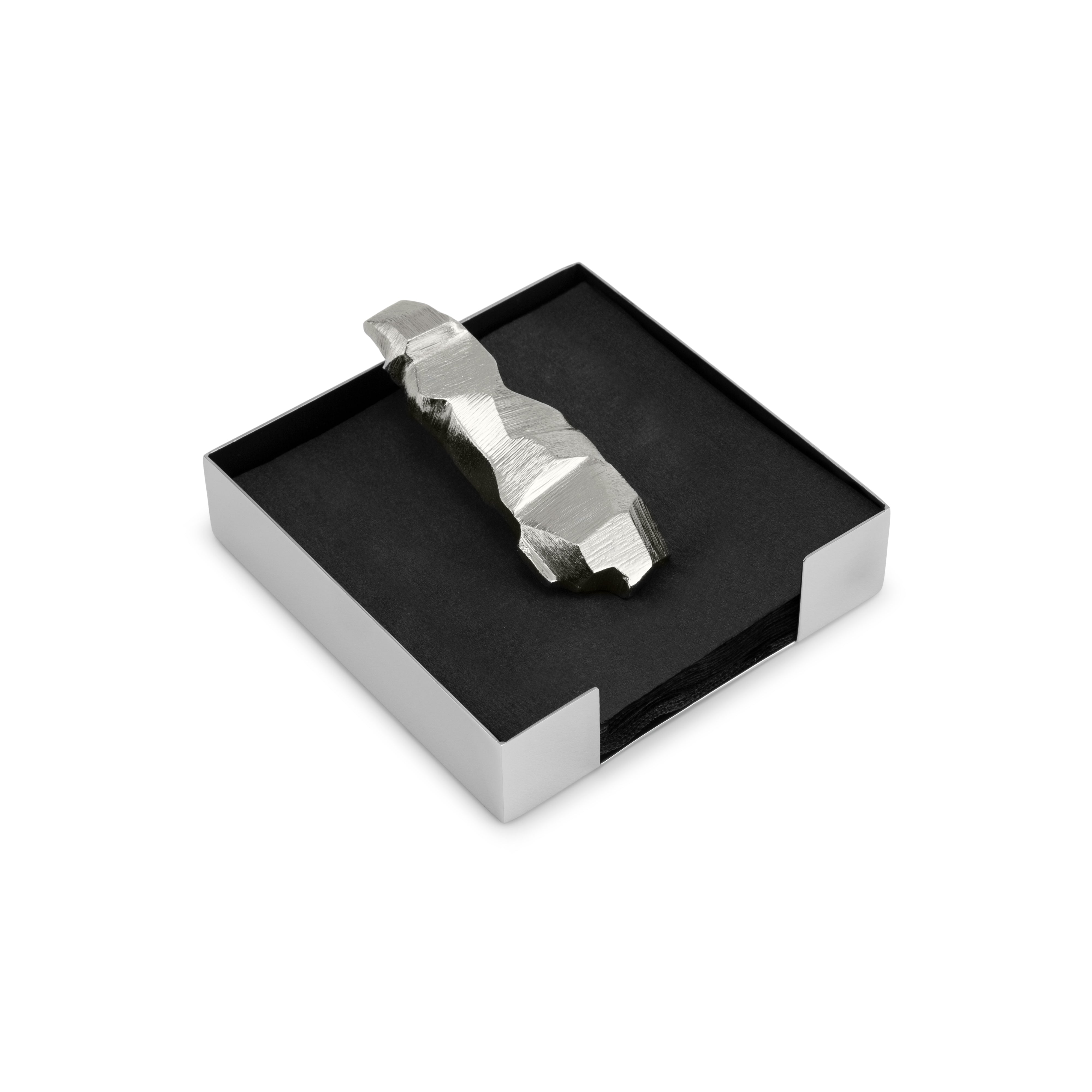 Michael Aram Rock Cocktail Napkin Holder