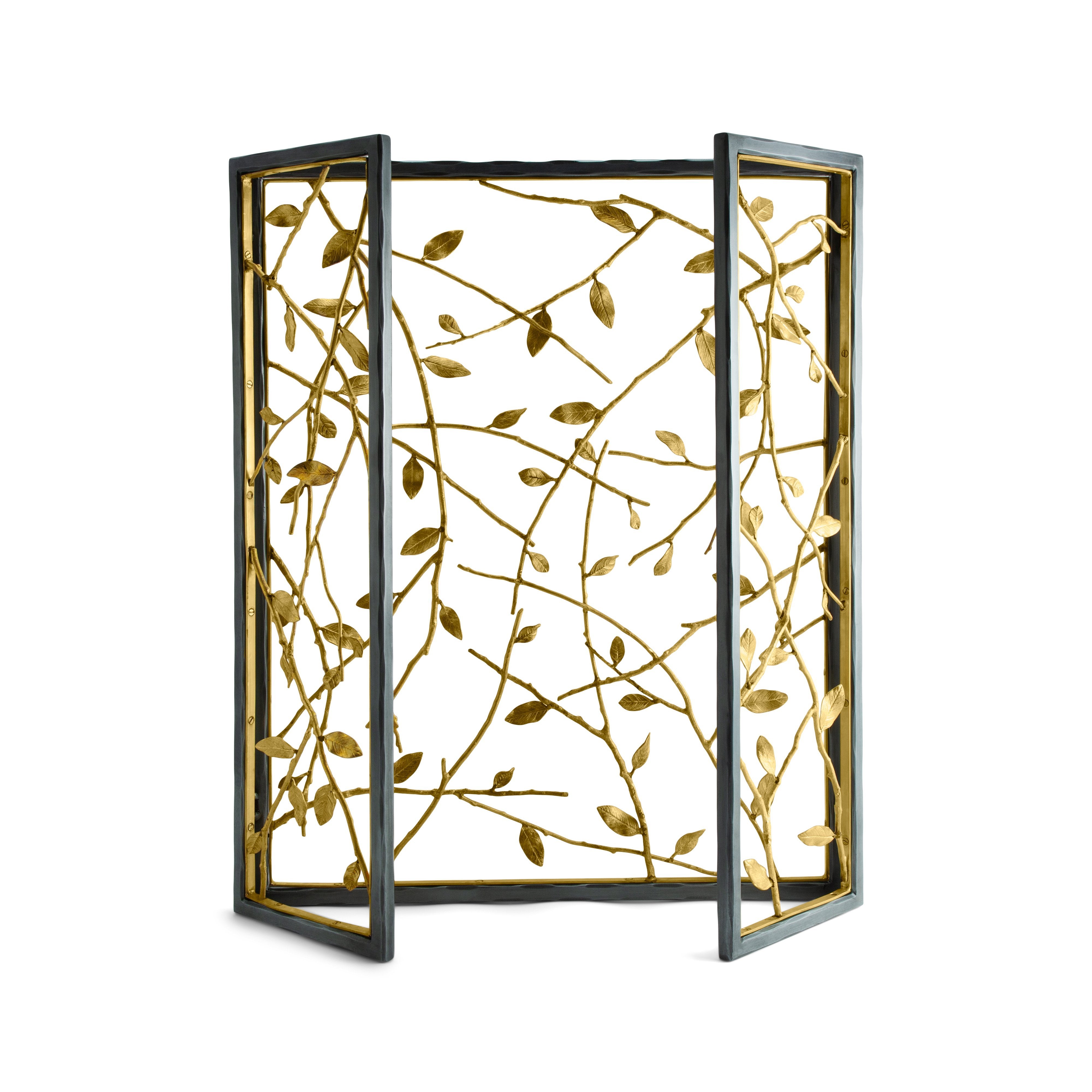 Michael Aram Twig & Leaf Fire Screen