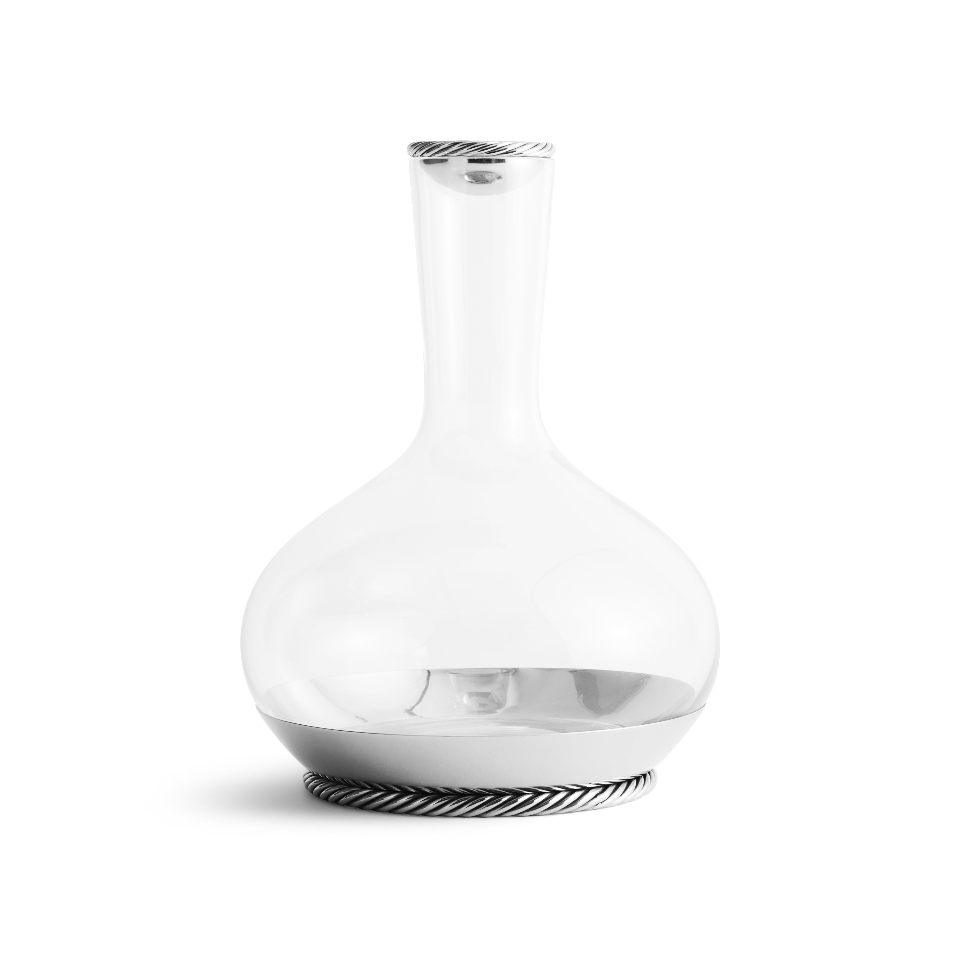 Michael Aram Twist Carafe w/ Coaster &amp; Stopper