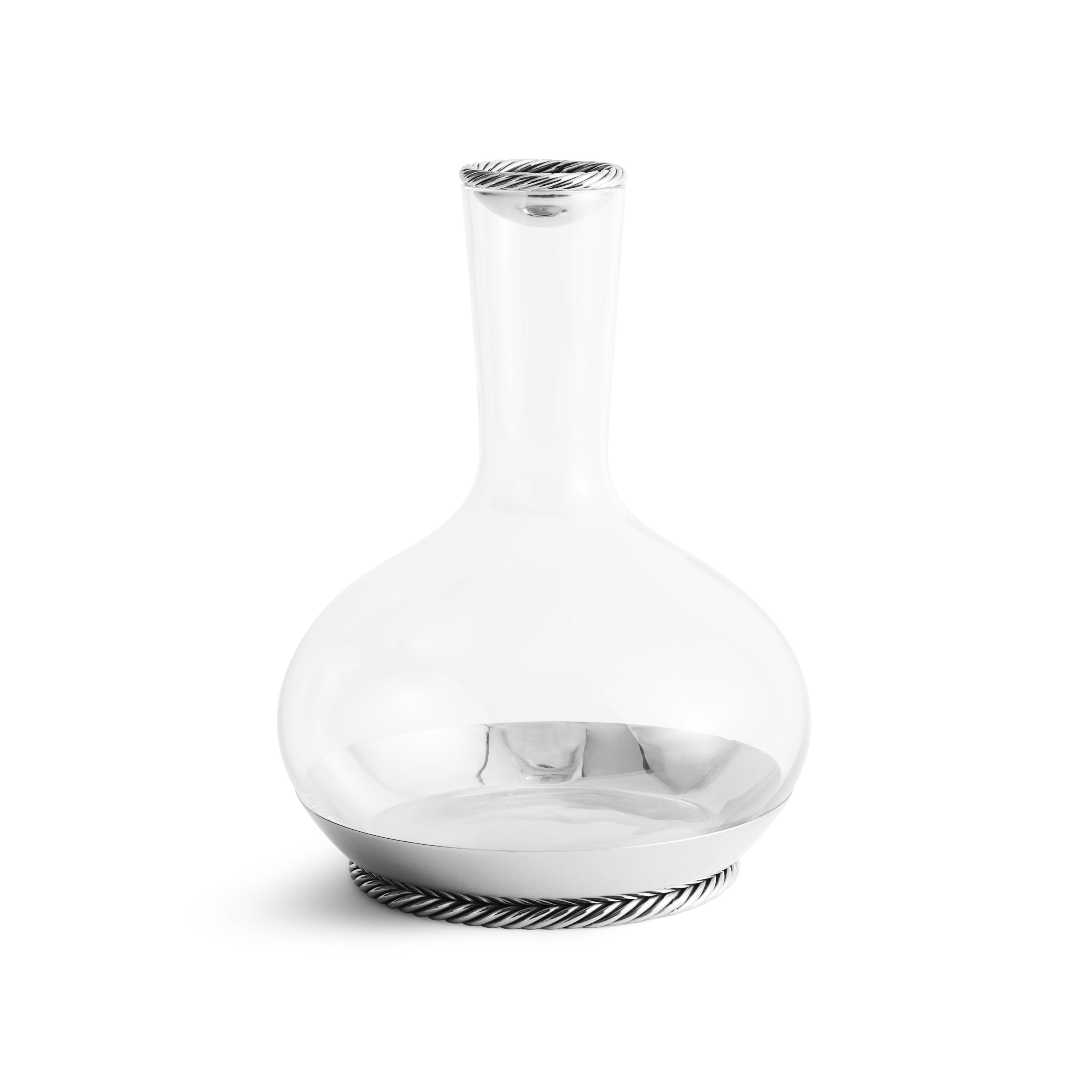 Michael Aram Twist Carafe w/ Coaster & Stopper