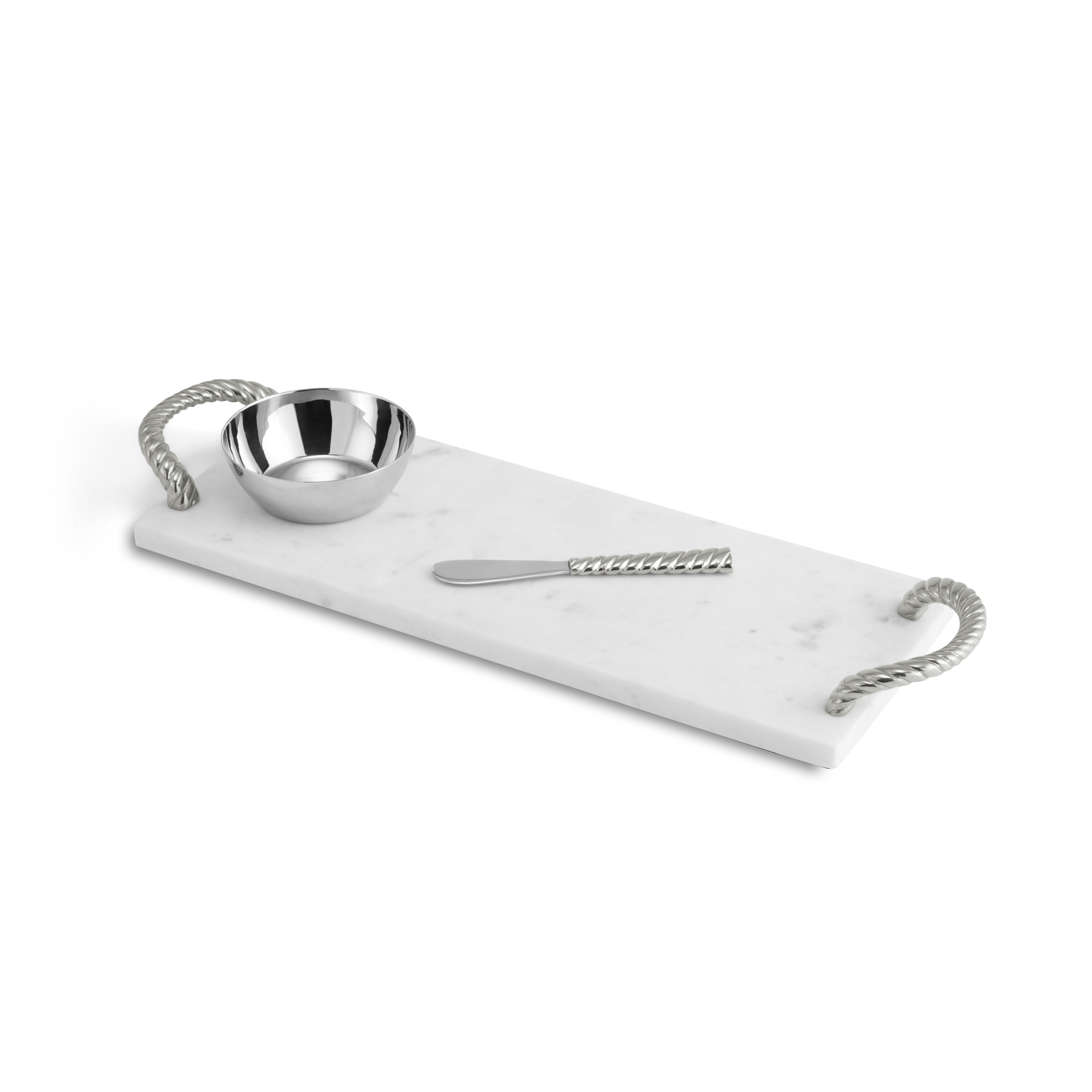 Michael Aram Twist Hors D'oeuvre Board w/ Knife