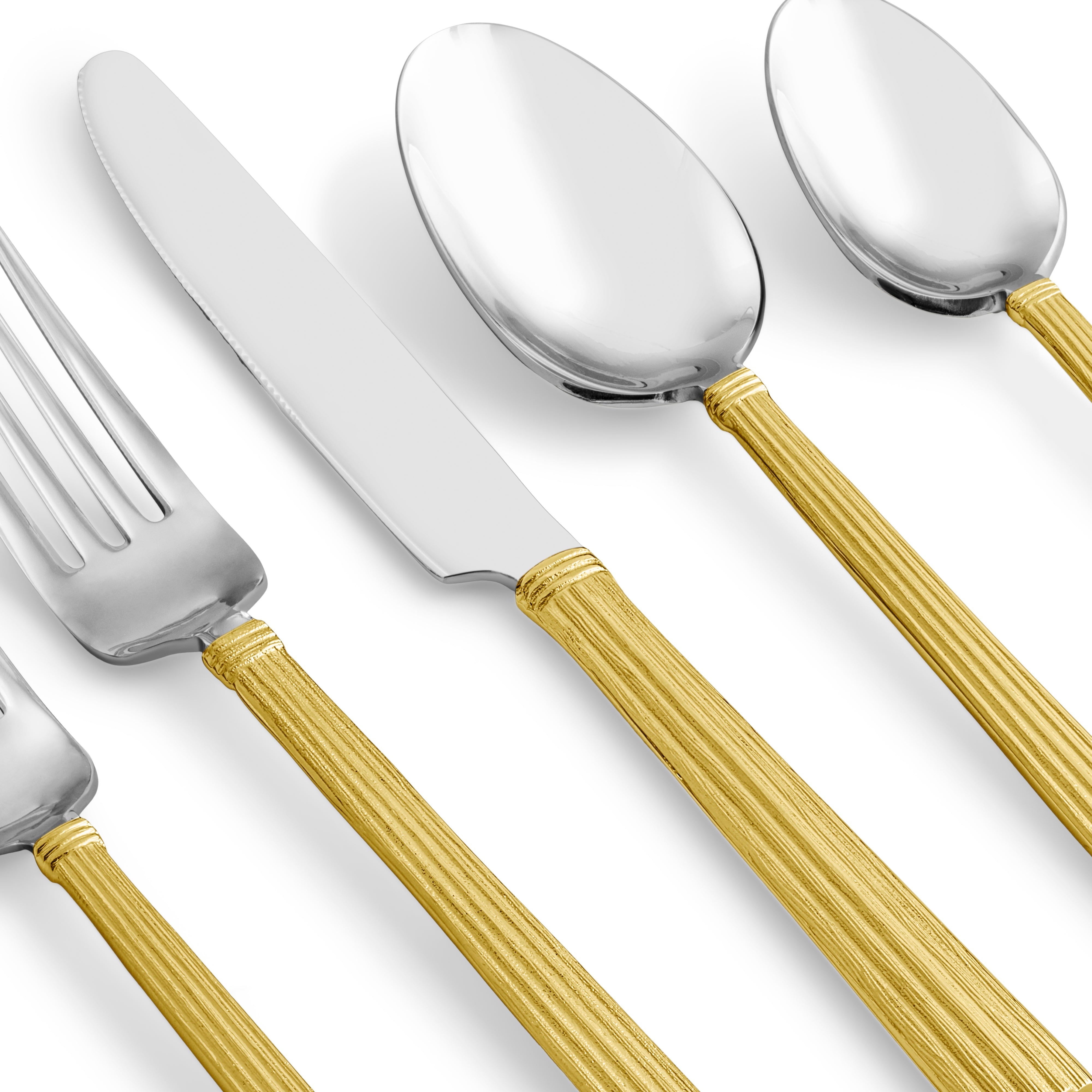 Michael Aram Wheat Gold 5-Piece Flatware Set