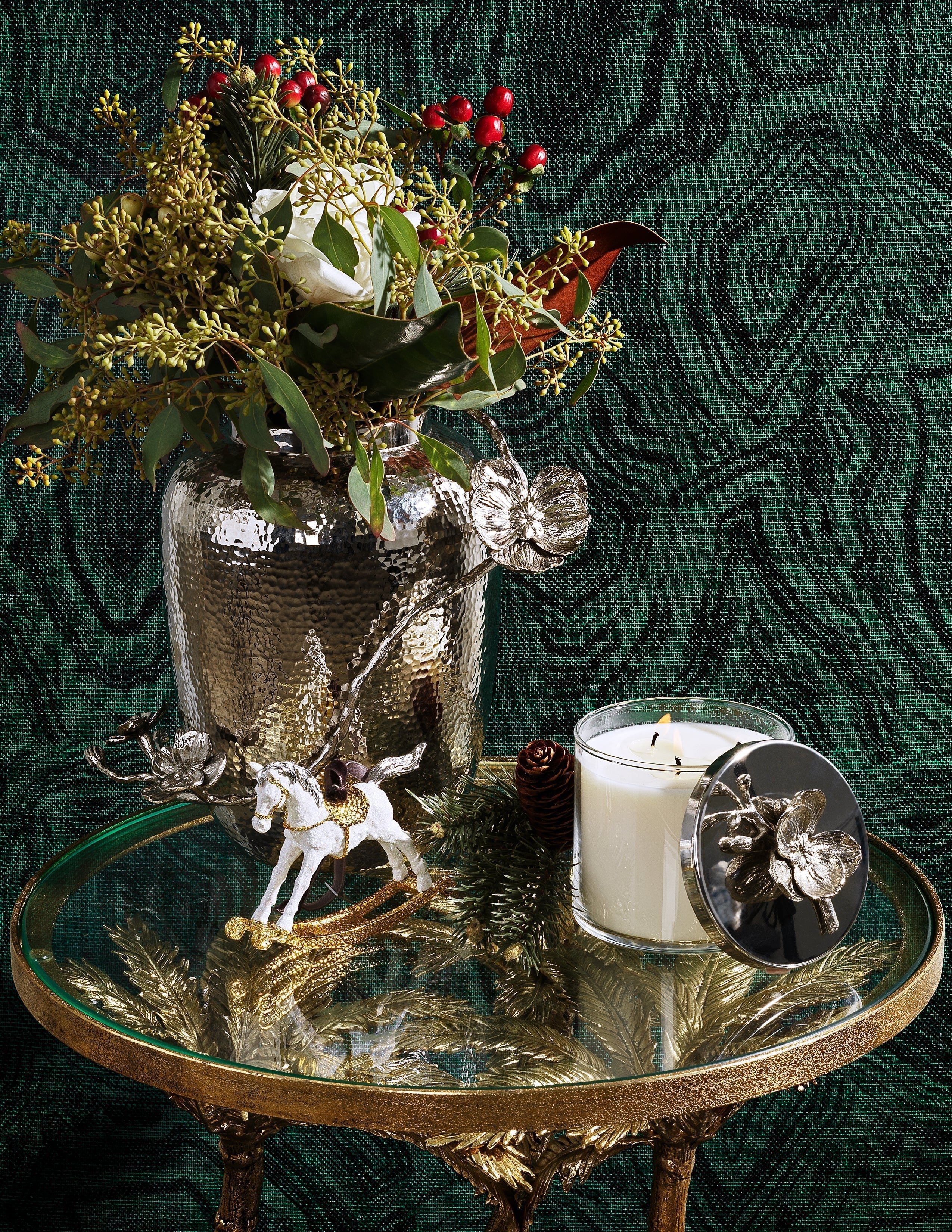 Michael Aram White Orchid Vase