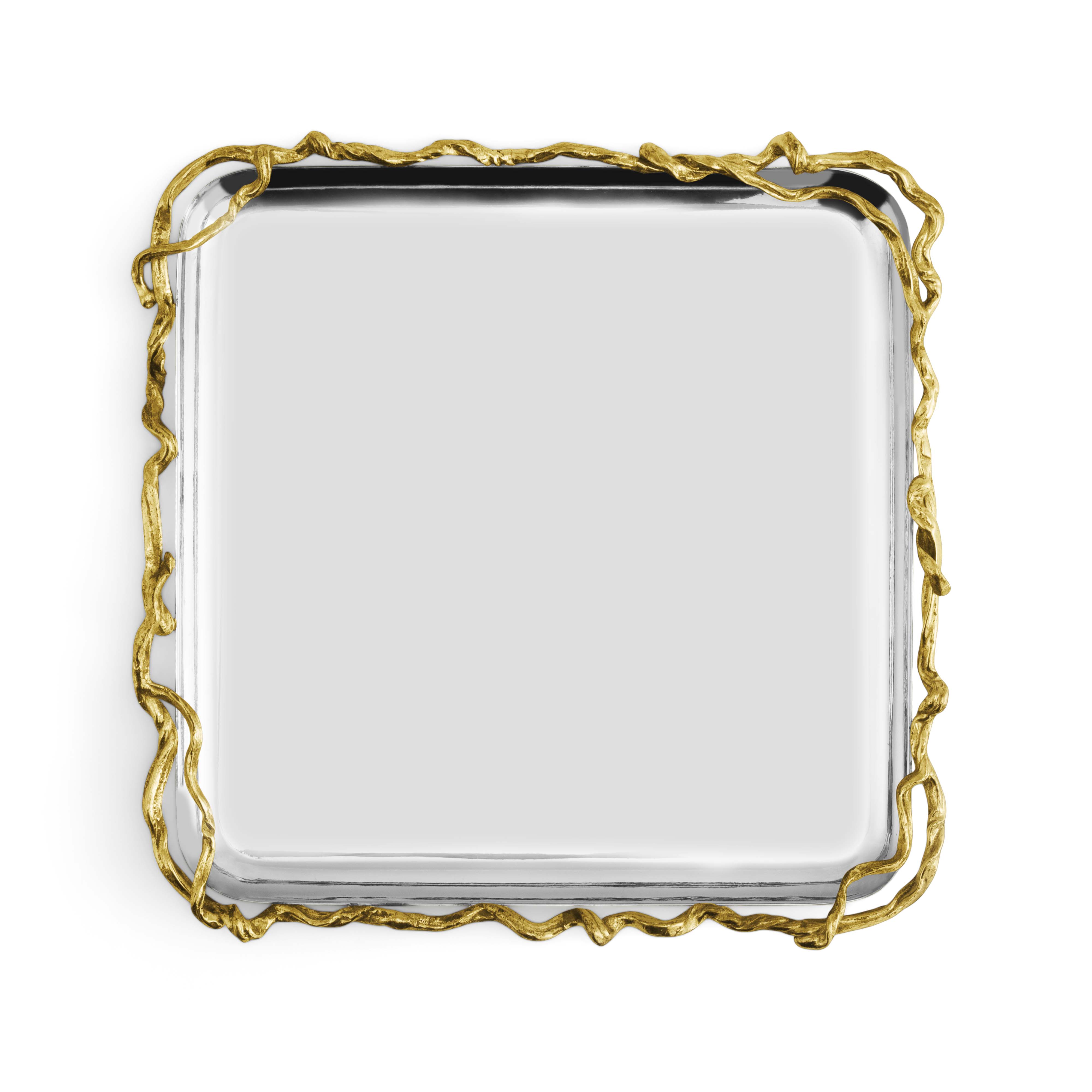 Michael Aram Wisteria Gold Square Plate